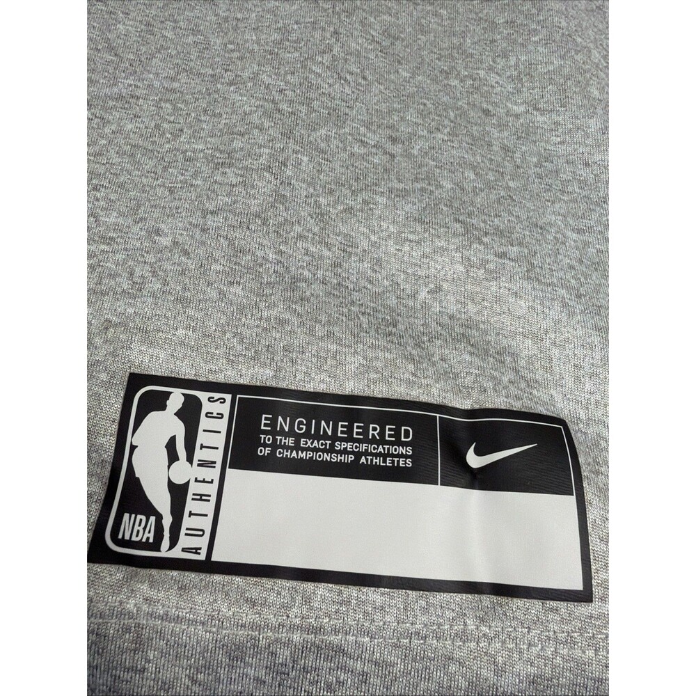 Nike Phoenix Suns Basketball NBA Authentic Dri-FIT T-Shirt Gray Men’s 2XL - Picture 5 of 11